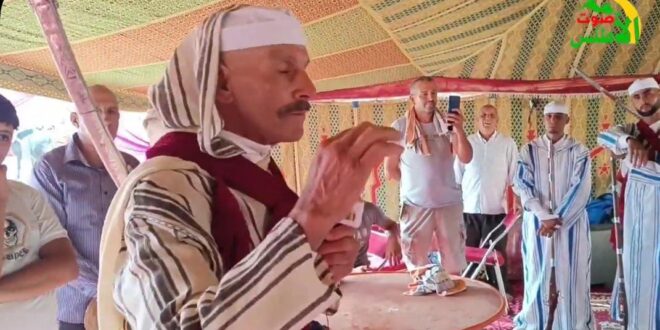 حوار مع با اهنيني إشراقة وبداية التبوريدة في ساحة  با علال بني ملال