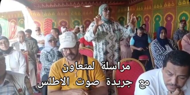 الندوة الصحفية  لمعرض الاقتصاد الاجتماعي التضامني بالحي المحمدي الدار البيضاء.