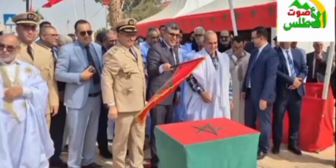 عامل إقليم السمارة يعطي انطلاقة  تحديت مطار السمار ةبمناسبة الذكرى التانية والسبعين لثورة الملك والشعب
