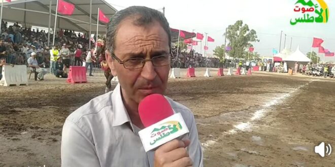 كلمة السيد محمد ورداوي رئيس جماعة أولاد عزوز على هامش فعاليات المهرجان السنوي لفن التبوريدة 2025.