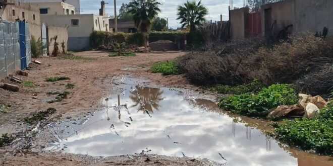 تدخل استباقي للمجلس الإقليمي  للتخفيف من أثار الفيضانات في دوار الناظور واولاد بوهرو خميس بني اشكدال بني وكيل