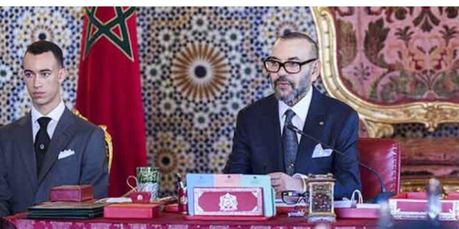 جلالة الملك يترأس  مجلس وزاريا