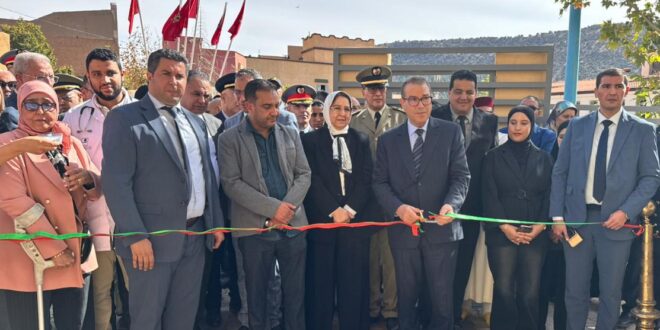 بني ملال …. تدشين واطلاق مشاريع تنموية بمناسبة تخليد ذكرى المسيرة الخضراء