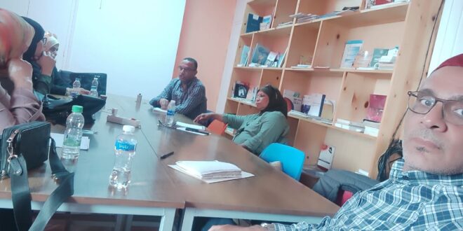 محضر اجتماع الشبكة بمدينة الدار البيضاء