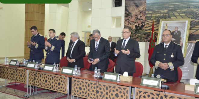 حفل تنصيب قياد جدد ببني ملال والشبكة الوطنية لحقوق الانسان تبارك للسيد  يونس بوعلاوي المنصب الجديد